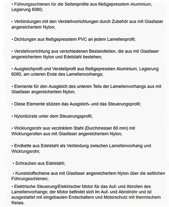 Kunststoffschiene für Oberhaching